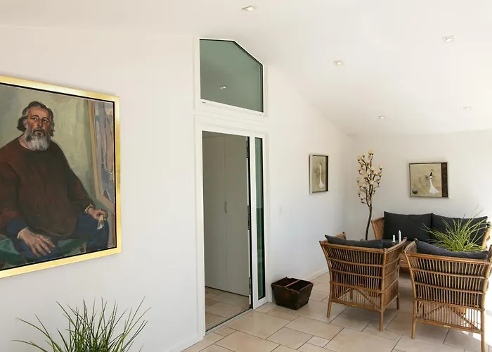 Strandhuset. 펜션 Asperup